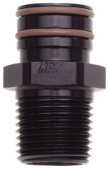 Adapter, -8 Male Clamshell to 3/4 NPT - Aluminum