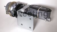 Sweeting Performance Air-Hydraulic Brake System, 1-1/8 Inch Wilwood Master Cylinder, Dual Chamber Power Brake Booster