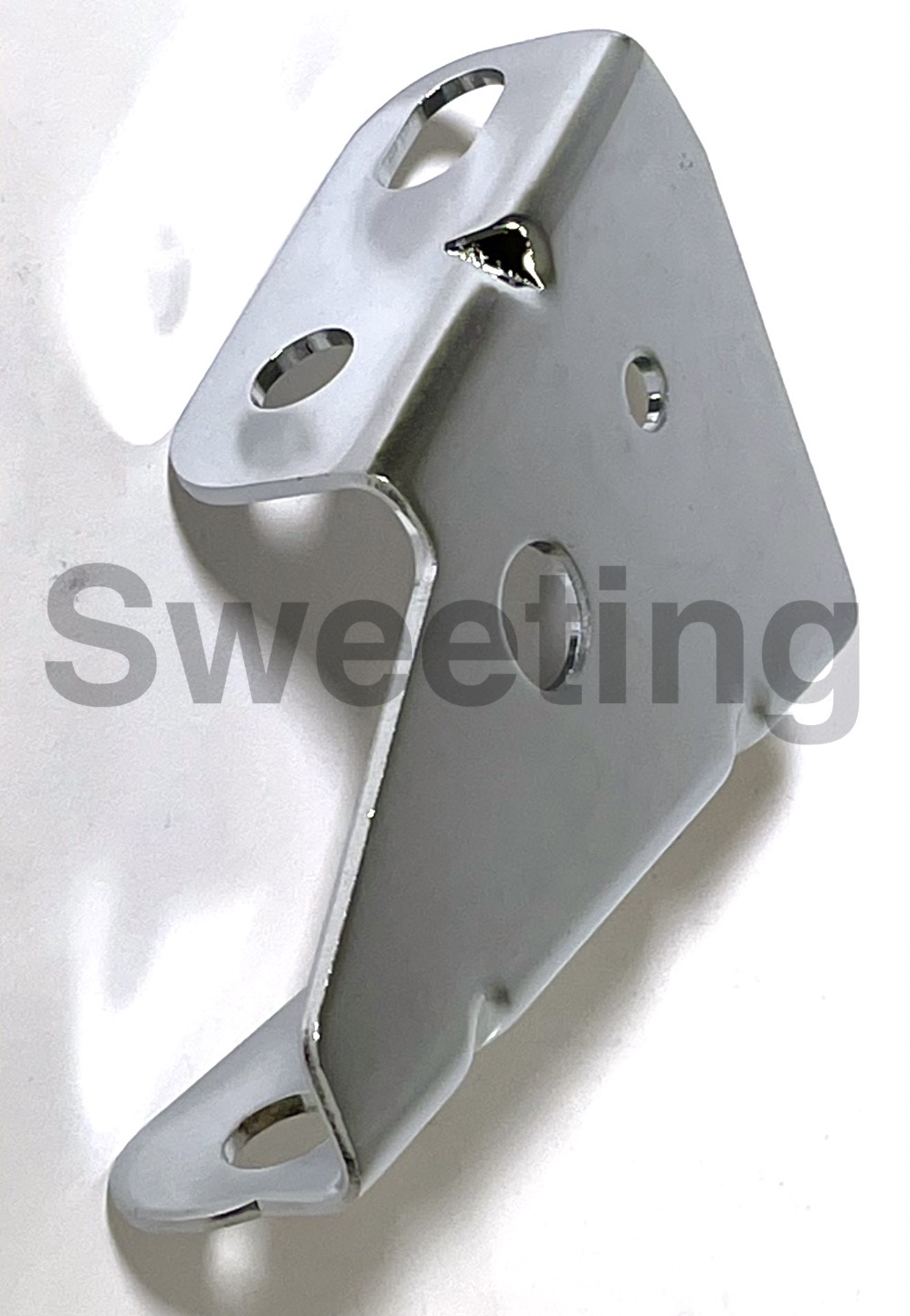 Sweeting Performance Angled Brake Booster Adapter Bracket Set for Camaro/Chevelle Polished