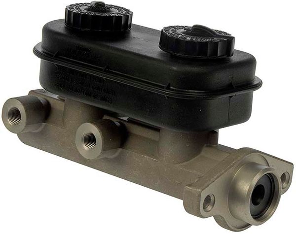 1-1/8 inch Aluminum Master Cylinder with Black Plastic Reservoir for Mopar