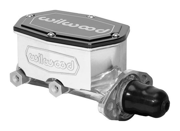 1 inch Wilwood Compact Tandem Master Cylinder, Polished Finish