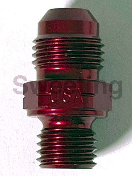 12mm w/Washer to 6AN Straight Power steering Adapter (for Porsche)