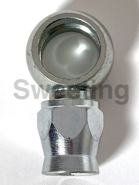 16mm Banjo Reusable Hose End w/ Bolt and Washers