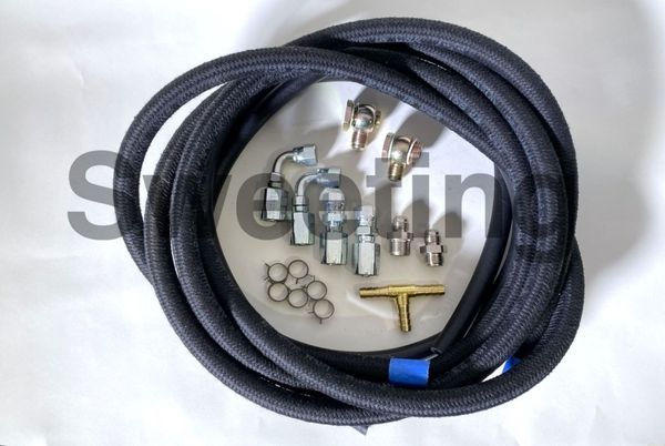 4 Rubber Hose Kit for Bosch Hydro-Boost Brake Booster
