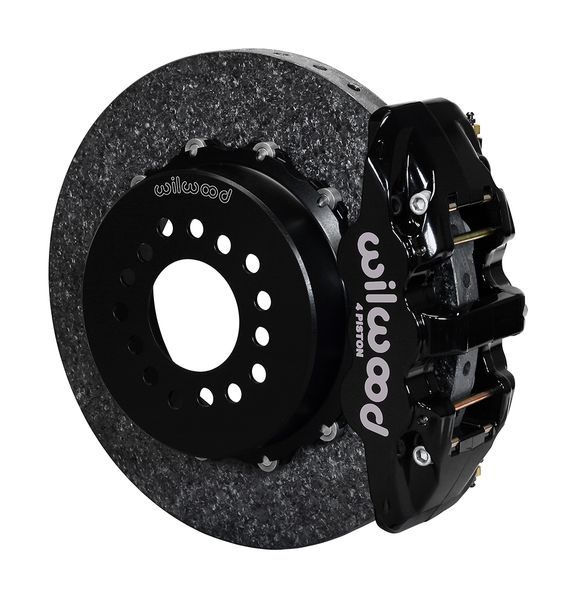 140-12757-CSIC - AERO4 Dynamic Rear P-Brk Kit,14.00" C/SiC,Black 2005-2014 Mustang