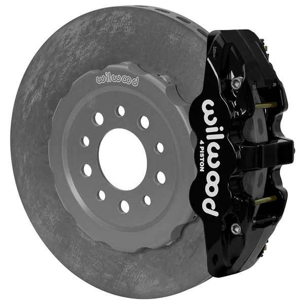 140-14650-CSIC - AERO6 Dynamic Front Kit,14.00" C/SiC Rotor,Black Morrison Multilink IRS  (2010-15 Camaro Based)
