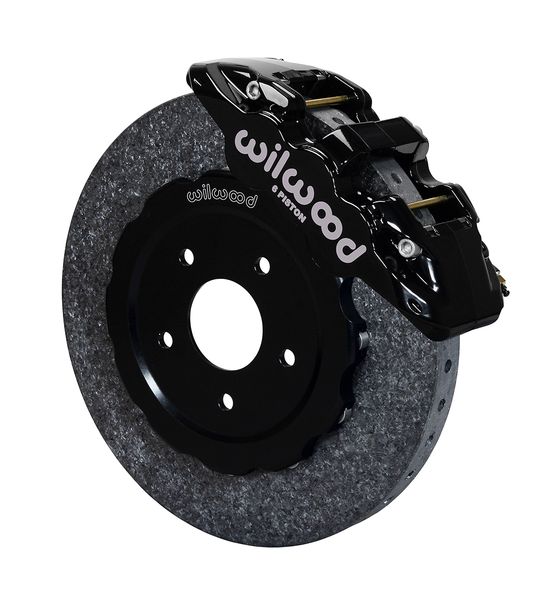 140-13154-CSIC - AERO6 Dynamic Front Kit,14.00" C/SiC Rotor,Black 97-04 Corvette C5/Z06 05-13 C6