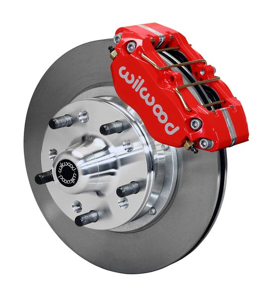 140-13202-R - DP-DB Front Kit,11.00",Red 67-69 Camaro, 64-72 Nova, Chevelle