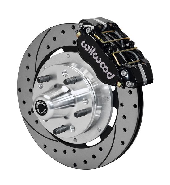 140-13378-D - DP-DB Front Kit,12.19", Drilled 74-80 Pinto/Mustang II Disc Spindle only
