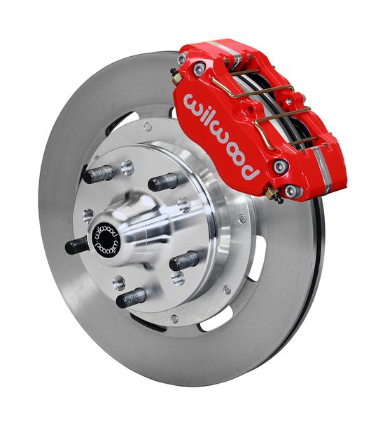 140-13203-R - DP-DB Front Kit,12.19", Red 67-69 Camaro, 64-72 Nova, Chevelle