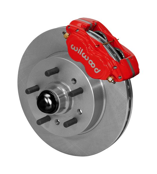 140-15908-R - FDL-M Front Kit,11.00 1 PC Rotor&Hub - Red WWE AFX ProSpindle