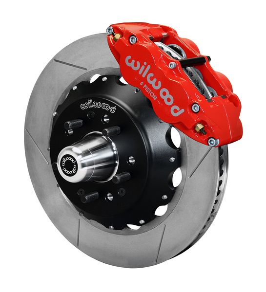 140-15911-R - FNSL6R Front Hub Kit,14.00", Red WWE AFX ProSpindle