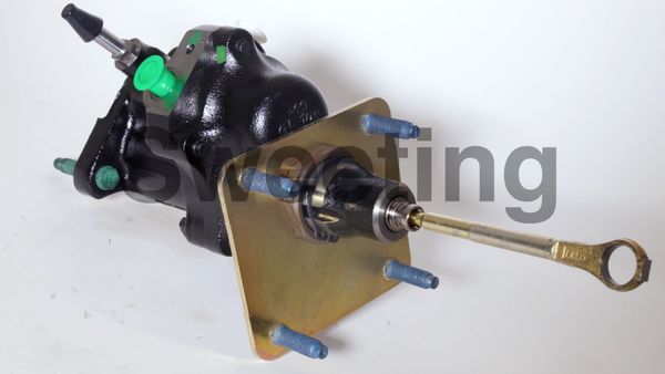 Power Brake Booster for 1988-2000 Chevrolet GMC 3/4 and 1 Ton C2500 C3500 K2500 K3500 Suburban, Hydro-Boost Brake Pedal, Short Master Cylinder Push Rod