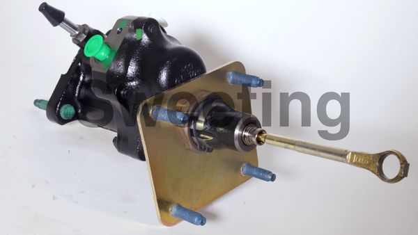 Power Brake Booster for 1988-2000 Chevrolet GMC 3/4 and 1 Ton C2500 C3500 K2500 K3500 Suburban, Hydro-Boost Brake Pedal, Short Master Cylinder Push Rod