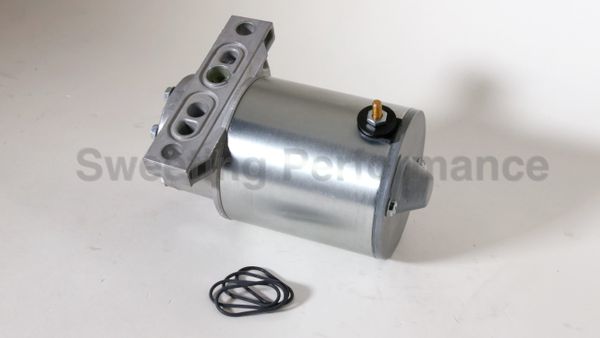 Hydro-Max Brake System Backup Motor, 12V w/ Single Threaded Stud Connection and 4 Replacement Seals