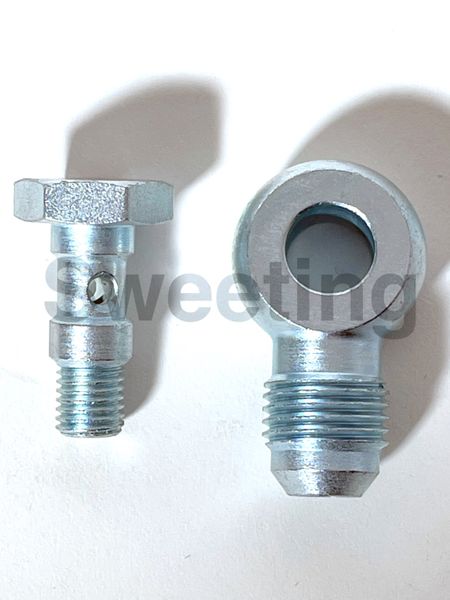 Hydro-Boost Low Pressure Return Spitter to 6AN Banjo Assembly (w/ washers)