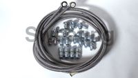 4 Stainless Braid Hose Kit for Bosch Hydro-Boost Brake Booster