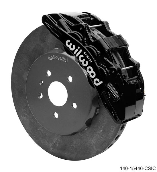140-15446-CSIC - SX6R Dynamic Front Kit,15.00" C/SiC Rotor,Black 2016-18 Camaro w/ Lines