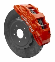 140-15312-CSICR - SX6R Dynamic Front Kit,15.00" C/SiC Rotor,Red 1997-2013 Corvette