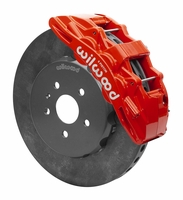 140-15434-CSICR - SX6R Dynamic Front Kit,15.00" C/SiC Rotor,Red 2010-15 Camaro w/ Lines
