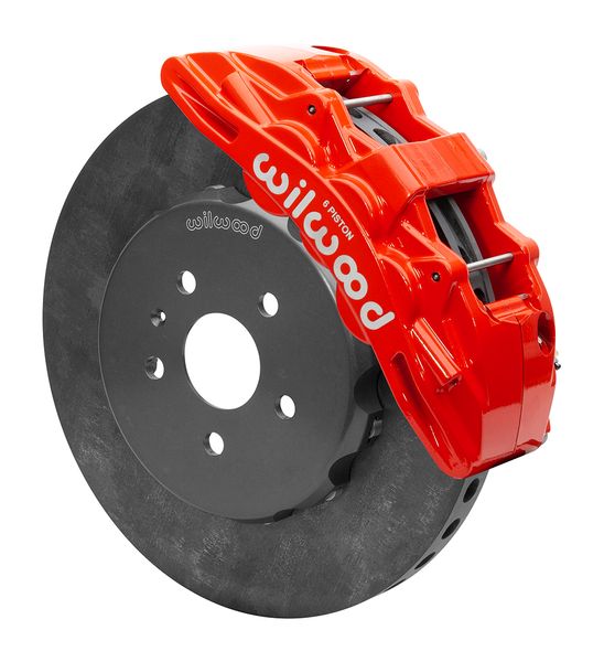 140-15434-CSICR - SX6R Dynamic Front Kit,15.00" C/SiC Rotor,Red 2010-15 Camaro w/ Lines