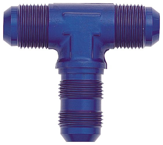 Tee, Bulkhead Flare -12 - Aluminum