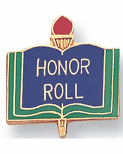 PinMart Scroll School Award Lapel Pin - Scholar Recognition Pin For Student Achievement