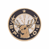 2 Inch Round Raised and Color Printed B.P.O.E. Elks Lodge Logo Aluminum Metal Medallion Decal Disc-Peel and Stick Back