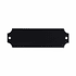 3-1/4 x 1 Inch Black Brass Perpetual Engraving Plate With Notched Corners