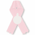 3 x 2-1/4 Inch Pink Satin Awareness Ribbon-Breast Cancer-Tape on Back