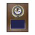 9 x 12 Inch Genuine Walnut Plaque with 4 Inch Department Of Justice Medallion Insert 