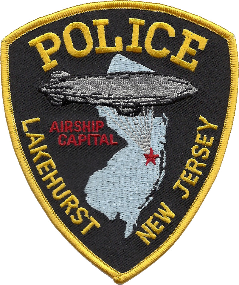 Lakehurst Police New Jersey Patch