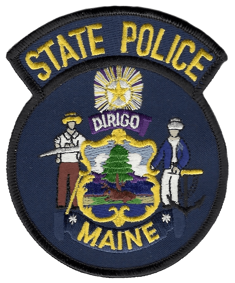 Maine State Police Patch