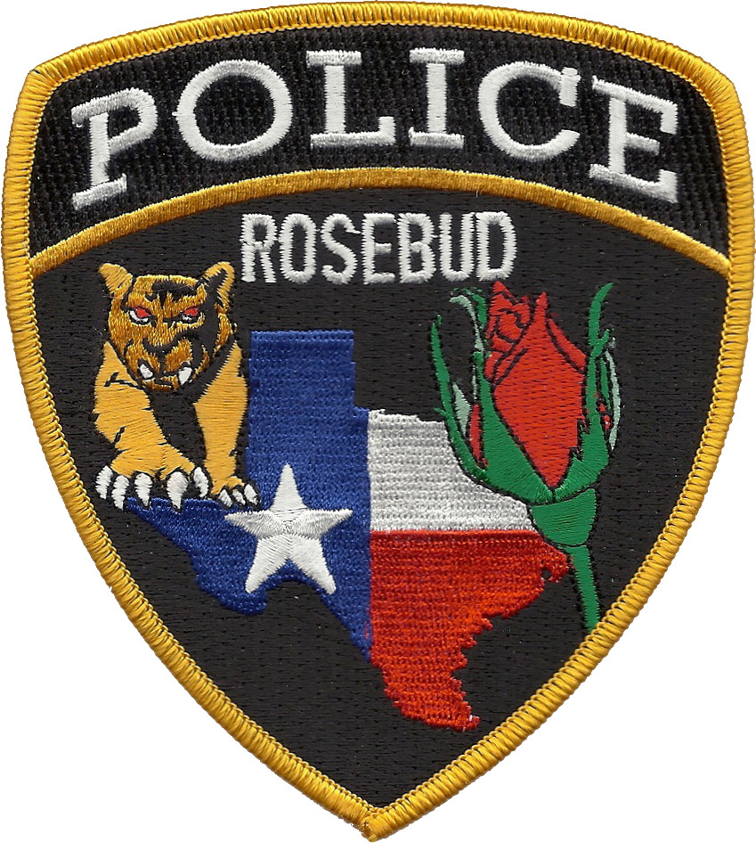 Rosebud Police Texas Patch