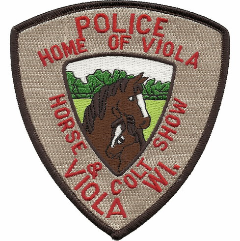 Viola Police Wisconsin Patch