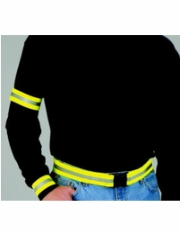 3M Elastic Reflective Belt and Bands - Sold as a Set or Separate