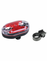 9 LED Bike Tail light with Reflective Lens