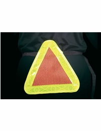 'Bright Ideas' Reflective Yield Symbol for Bikers/Peds/Joggers. Made in USA!