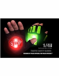 Brite Strike LED Traffic Safety Gloves