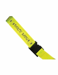 Custom Imprinted Reflective Belt, Quick-Release Buckle, choice of size & color (Minimum Order must be 100 belts)