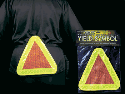 Jogalite Reflective Yield Symbol
