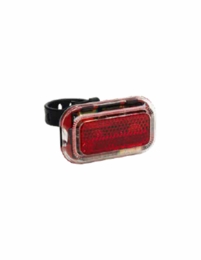 LED Bike Tail Light with Reflective Lens - Waterproof
