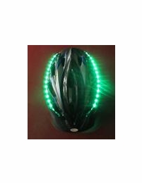 Multi-Color Flashing LED Helmet Light Strips with Remote Control Console