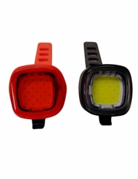 New Silicone USB-rechargeable LED Head and Tail Combo