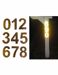 Reflective Address Numbers - Best Buy!