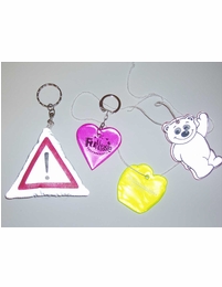 Reflective and LED Keychains and Necklaces