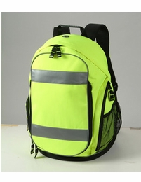 Reflective Neon Yellow Back Pack