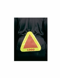 Reflective Yield Symbol with Imprint (100 pc min)