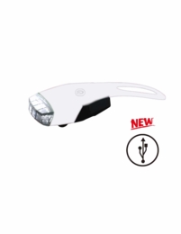 Silicone USB Rechargeable LED Bike Headlight