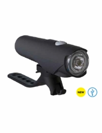 Super-Powerful 8 Watt 800 Lumen Bike Headlight/Flashlight, USB-Rechargeable